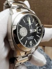 Panerai — Panerai Luminor GMT Titanium/ Steel Bracelet PAM00161 With ! — Watch — resale