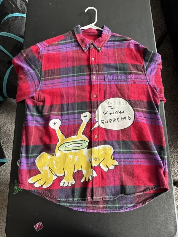 Supreme — Supreme Daniel Johnson Plaid — streetwear — resale