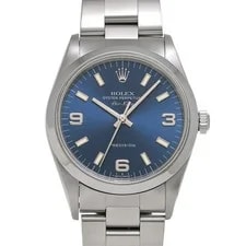 Rolex — Rolex Air-King 14000 34mm Stainless Steel Blue #WW2105 — Watch — resale
