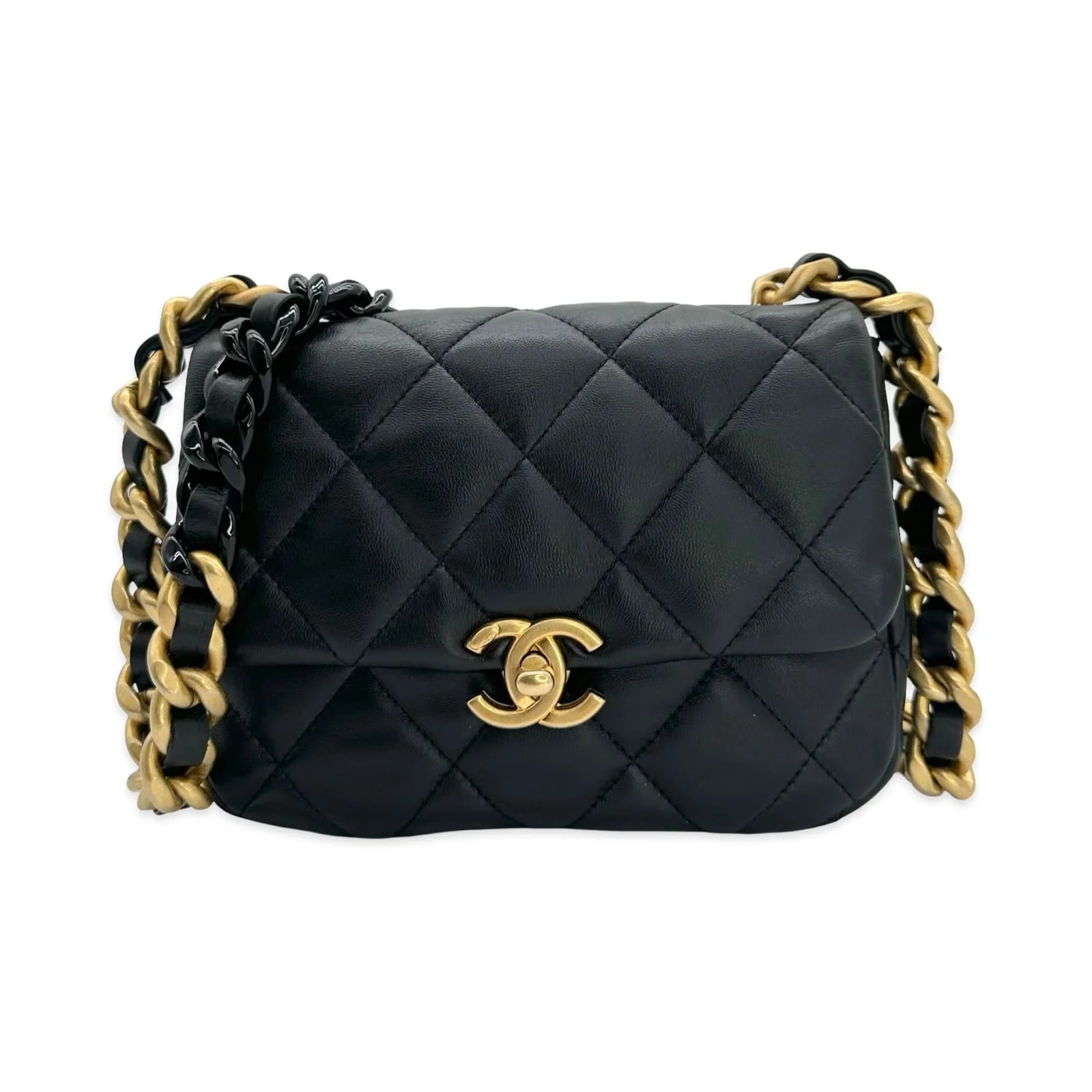 Luv Luxe Scottsdale — Chanel Square Resin Chain Flap — Handbag — resale