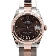 Rolex — Rolex Datejust 31mm Chocolate Dial Roman Numerals Diamond 178241 154814593 — Watch — resale
