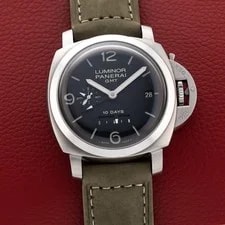 Panerai — Panerai Luminor 1950 10-Days Automatic GMT 44 Stainless Steel PAM270 - Full Set — Watch — resale