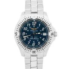 Breitling — 2001 Papers Breitling Colt Ocean 38mm Stainless Blue Quartz A64350 BOX — Watch — resale