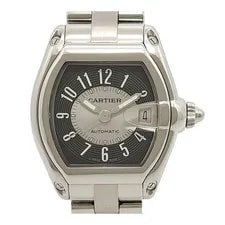 Cartier — Cartier Roadster LM Overhauled W62001V3 Automatic Stainless Steel S — Watch — resale