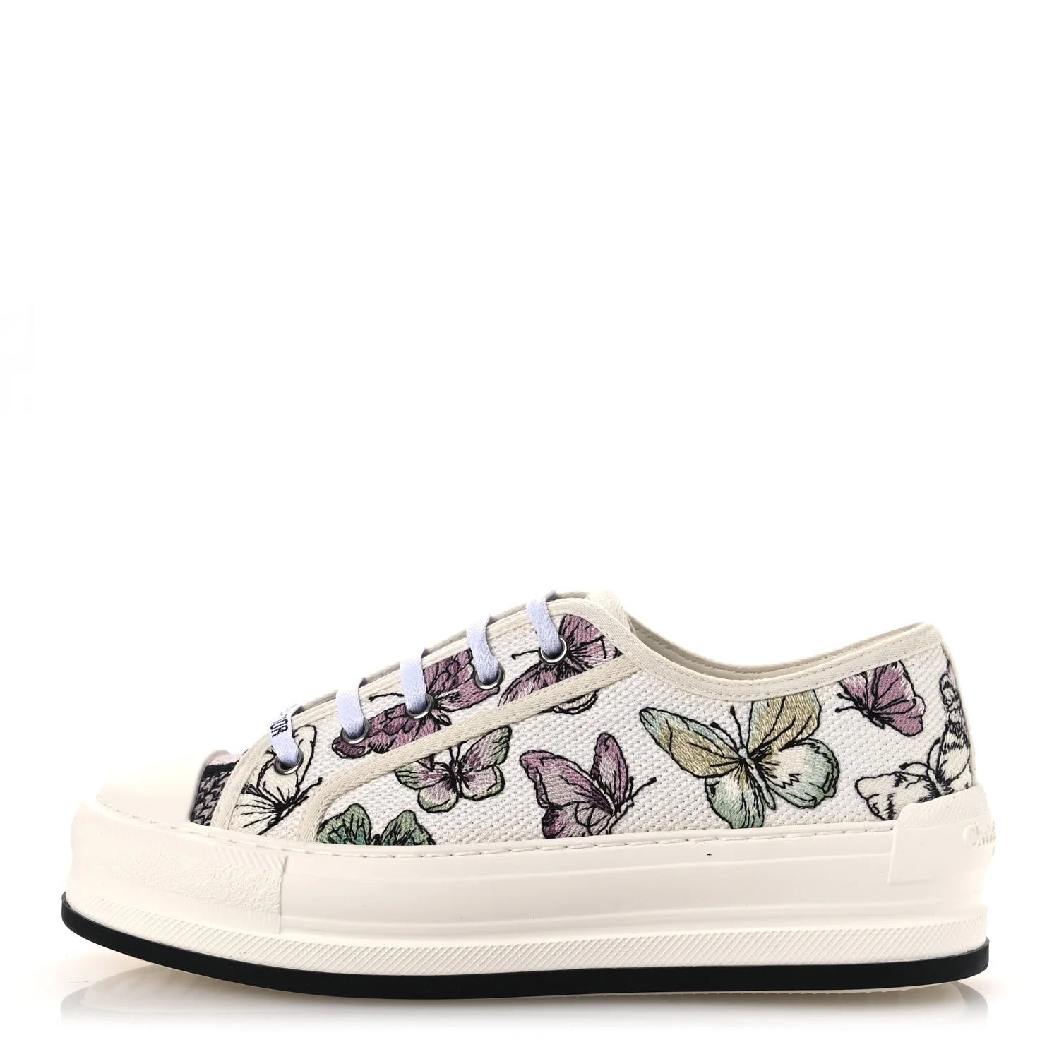Dior — Jardin Botanique Embroidered Walk'N' Low Top 38.5 — Sneaker — resale