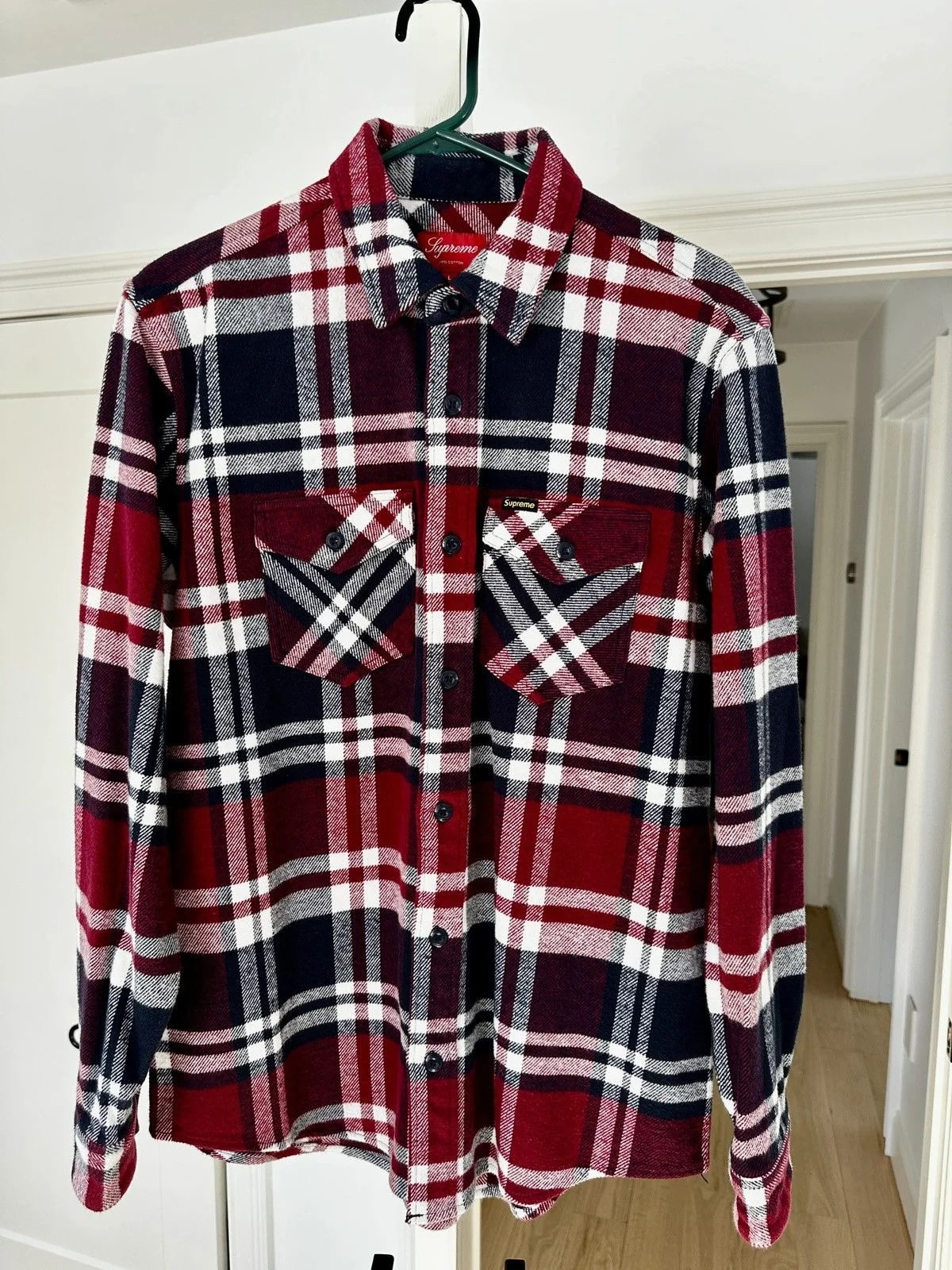 Supreme — Supreme Heavyweight Flannel — streetwear — resale