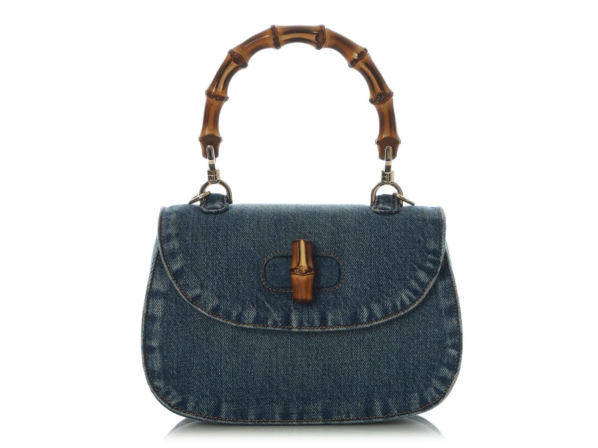 Gucci — Gucci Small Bamboo 1947 Top Handle — Handbag — resale