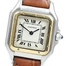 Cartier — Cartier W250295D Panthere SM YG Bezel Combo Quartz 907578 From JA — Watch — resale