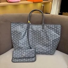 Goyard — Goyard Saint Louis Y Monogram Printed Handle - Good #I62X2R — Handbag — resale