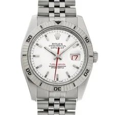 Rolex — Rolex Datejust Turn-O-Graph 116264 White 738648 — Watch — resale