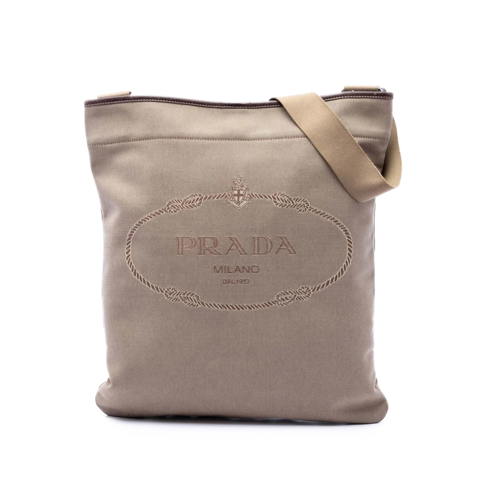 Prada — Canapa Logo Messenger — Handbag — resale