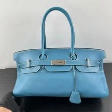 Hermès — Auth Hermès Birkin 42 Palladium — Handbag — resale