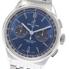 Breitling — Breitling Premier B01 AB0118 Chronograph Blue Dial Automatic Watch_876996 — Watch — resale