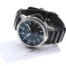 IWC Schaffhausen — IWC Schaffhausen Aquatimer Automatic 2000 IW358002 48mm Titanium Black #C306 — Watch — resale