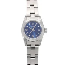 Rolex — Rolex Oyster Perpetual 67180 24mm Stainless Steel Blue #WW2535 — Watch — resale