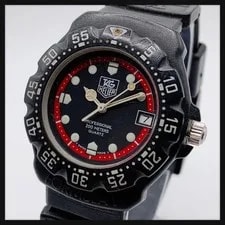 Tag Heuer — Battery TAG Heuer 383.513 Formula 1 Professional Quartz Date 200m Black — Watch — resale