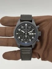 IWC — 2021 IWC Pilot's Chronograph Tribute To 3705 41mm Ceratanium IW387905 — Watch — resale