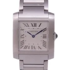 Cartier — Cartier Tank Francaise WSTA0074 Quartz Stainless Steel Silver — Watch — resale