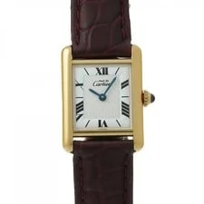 Cartier — Cartier Tank W1013654 ( 1613) 28mm White #WW8140 — Watch — resale