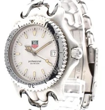 Tag Heuer — TAG Heuer Professional WG1112-K0 200M 34mm White Dial Quartz Japan — Watch — resale
