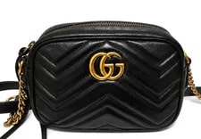 Gucci — Gucci GG Marmont Mini Camera Chain 448065 — Handbag — resale