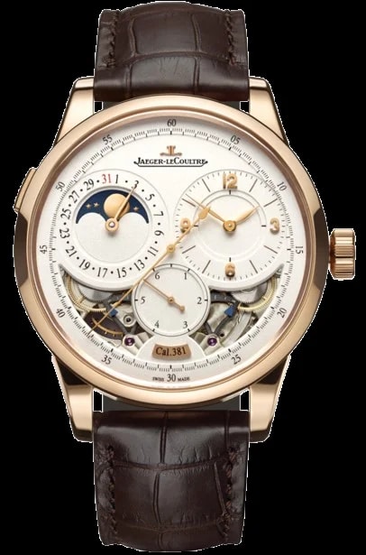 Worldofluxuryus — Jaeger-LeCoultre Duometre Quantieme Lunaire 18k Rose Gold ’s — Watch — resale