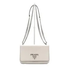 Prada — Prada Soft Calf Logo Chain and 156956112 — Handbag — resale