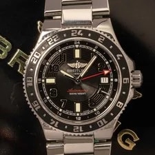 Breitling — Breitling SuperOcean GMT Ref. A3238011 Black Dial December 2013 — Watch — resale