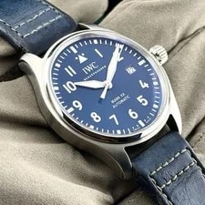 IWC — IWC Pilot’s Mark XX 40mm • Blue Dial – Ref. IW328203 Complete Set! — Watch — resale