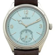 Rolex — Rolex Oyster Perpetual 1908 52506 Ice Blue Platinum Automatic #OK047 — Watch — resale