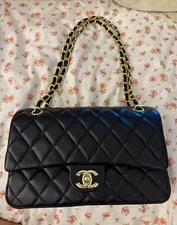 Chanel — Chanel Flap Turn Lock Chain Strap — Handbag — resale