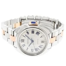 Cartier — Cartier CLÉ DE CRW2CL0003 35mm SS Silver #C11899 — Watch — resale