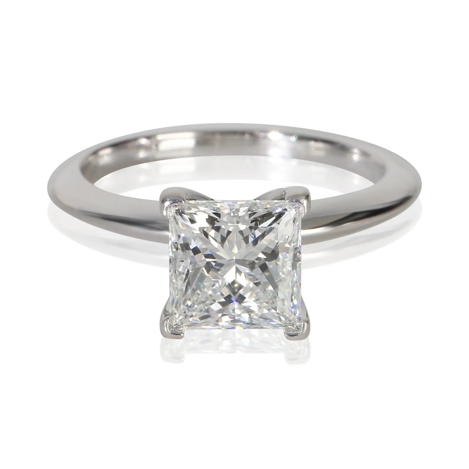 Tiffany & Co. — Tiffany & Co. 1.56 Ct Princess Engagement Ring 950 — Accessory — resale