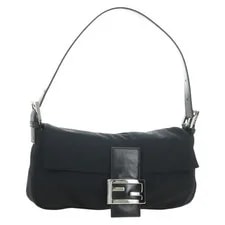 Fendi — Fendi Mamma Baguette Cotton Auth 182029SAM — Handbag — resale