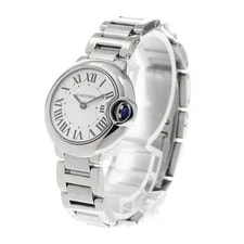 Cartier — Cartier Ballon Bleu SM W69010Z4 28mm SS Silver #C19564 — Watch — resale