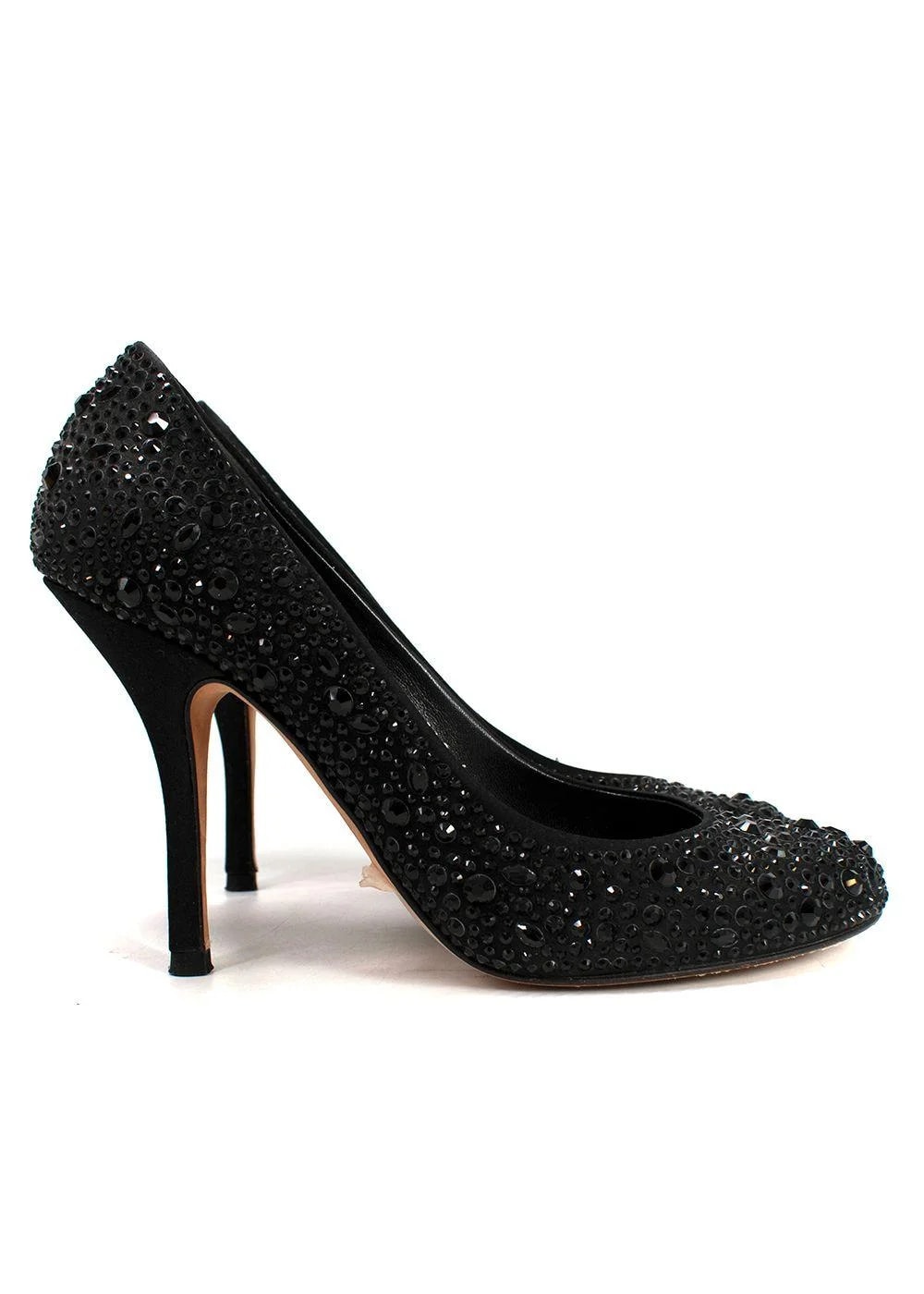 Gina — Gina Swarovski Embellished — Designer Shoe — resale
