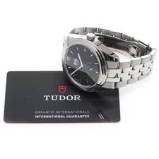 Tudor — Tudor Glamour 57100 42mm SS Black Dial Automatic Date Small Seconds #C220 — Watch — resale