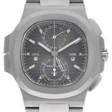 Patek Philippe — Patek Philippe Nautilus Travel Time Chronograph 5990/1A-001 Second Hand — Watch — resale