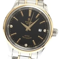 Tudor — Tudor 12103 Style Date 3P Diamond Automatic From Japan G0703 — Watch — resale