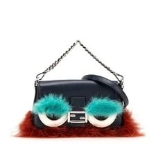 Fendi — Auth Fendi Bugs Monster Micro Baguette 8M0354 — Handbag — resale