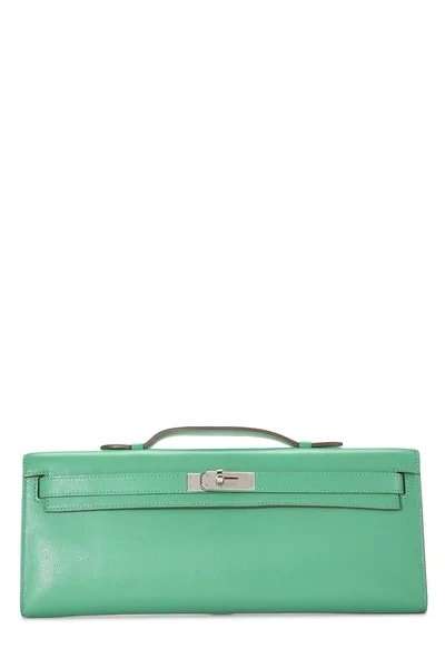 Hermès — Menthe Chamkila Kelly Cut — Handbag — resale