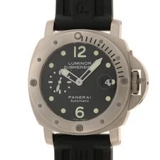Panerai — Panerai PAM00025/OP6689 Luminor Submersible Black Stainless/rubber 【436】 — Watch — resale