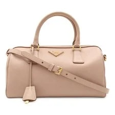 Prada — Prada Triangle Logo BL0797 LeatherLeather #BLB3868 — Handbag — resale