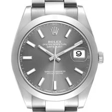 Rolex — Rolex Datejust 41 Steel Rhodium Dial 126300 — Watch — resale