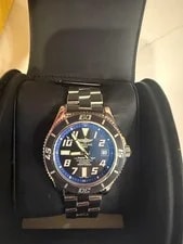 Breitling — Breitling Superocean A17364 1500M Black and Blue — Watch — resale