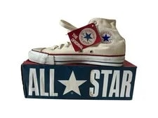 Converse — Converse All Star Hi Chuck Taylor Shoes Sz 9-9.5 2001 NOS — Sneaker — resale