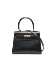Hermès — Authentic Hermes Kelly 20 2way Sellier With Strap Hdw — Handbag — resale