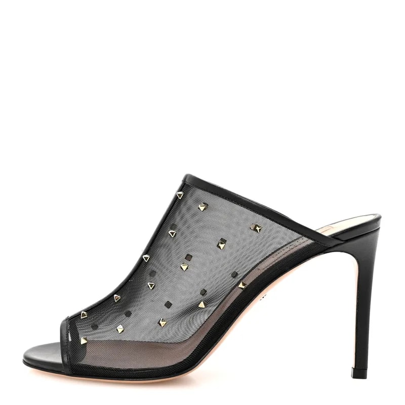 Valentino Garavani — Rockstud Mule 37 — Designer Shoe — resale