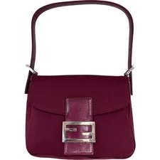 Fendi — Fendi Mamma Baguette Fabric Auth Japan — Handbag — resale