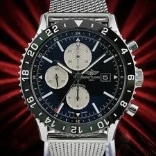 Breitling — Breitling Chronoliner Y24310 GMT Chrono Reverse Panda Pilot 46mm -Bracelet — Watch — resale